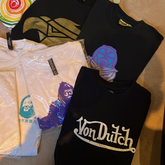 Group of streetwear vintage branded tees from size M to L mostly. 10 pieces - Picture 3 of 3